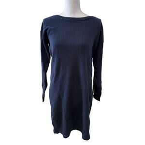 Christopher Fischer Cashmere Sweater Dress Navy Blue S